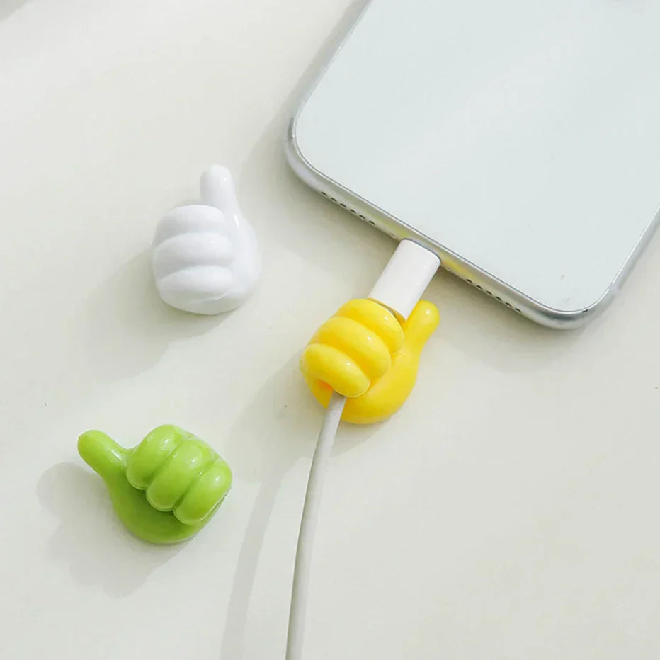 Organizer Hand Support for Cables and Wires